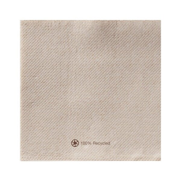 Hoffmaster 4" FashnPoint Kraft Beverage Napkins, PK100 - 200201