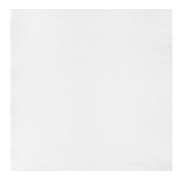 Fashnpoint 15.5" x 15.5" FashnPoint White Dinner Napkins Flat Pack PK 750 PK - FP1300