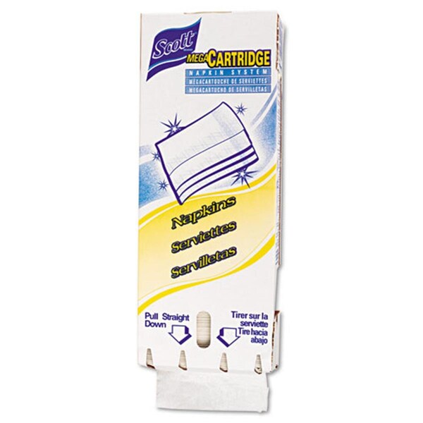 Ss Collectibles Scott MegaCartridge Napkin - White - 6.5 in. x 8.4 in. - SS3571414