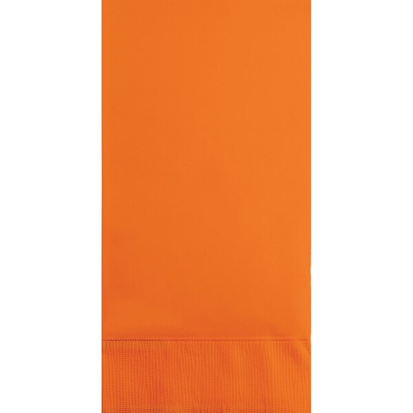 Touch Of Color Sunkissed Orange Guest Towels, 4"x8", 192PK - 95191