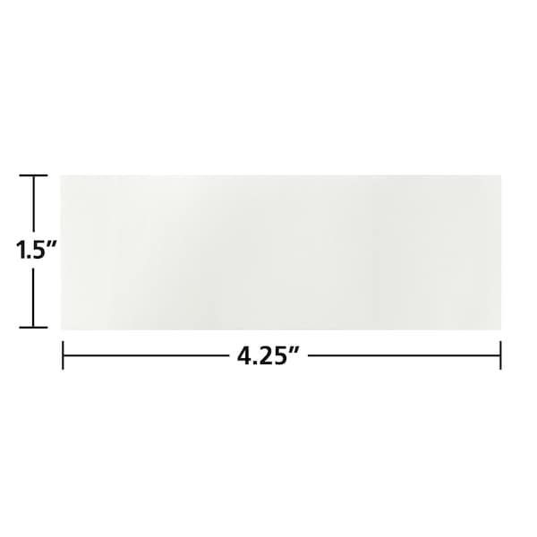 Hoffmaster 1.5" x 4.25" White Adhesive Napkin Bands PK 10000 PK - 883062