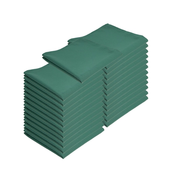 Monarch Brands Poly Spun Napkins , Green, 300PK - NAP-GREEN-SPUN-CS