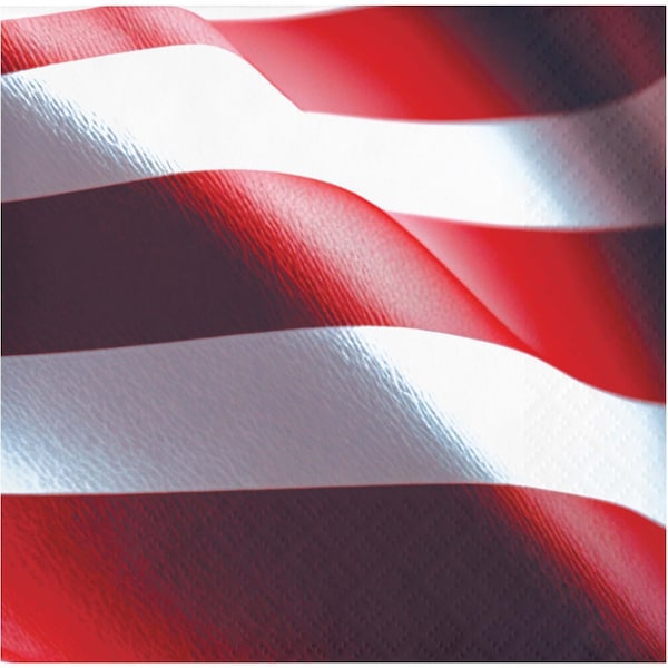 Creative Converting Freedom Flag Paper Beverage Napkins, 192PK - 374178