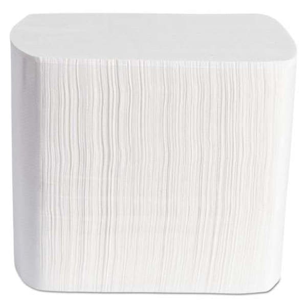 Comfortcorrect 6.5 x 8.25 in. Dispenser Napkins Interfolded, 2 Ply - White, 500 per Pack, 12PK - CO2491364