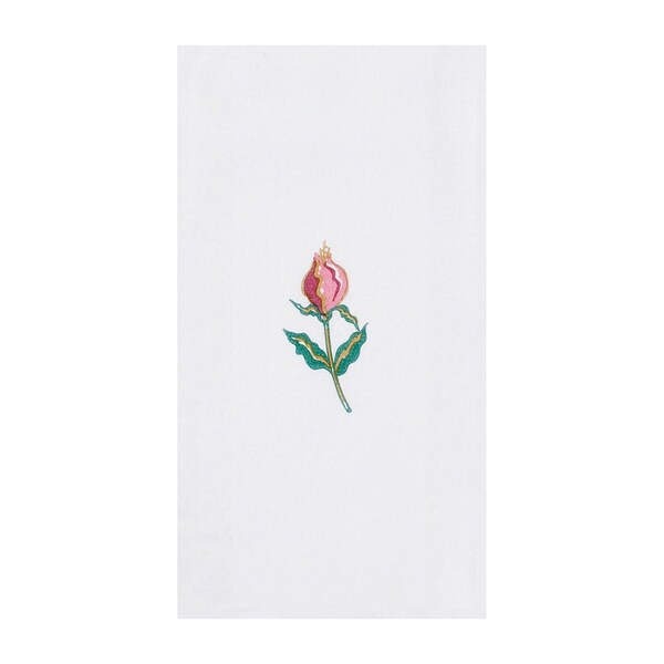 Hoffmaster Floral Mist Guest Towel, 1/6 Fold, PK125 - 856515