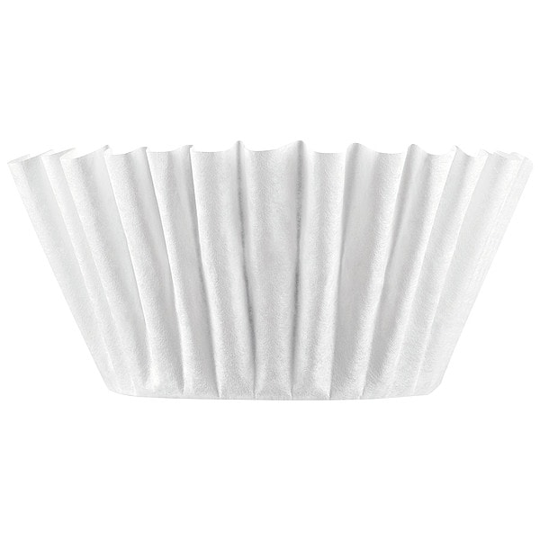 Bunn Coffee Filters, 8 to 12 Cup Size, Flat Bottom, PK100 - 20104.0001