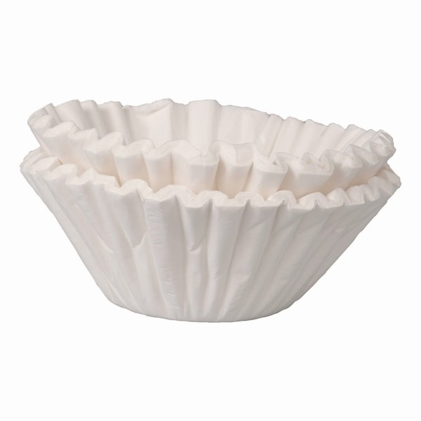 Bunn Commercial Coffee Filters, 6 gal Urn Style, Flat Bottom, PK250 - 20125.0000