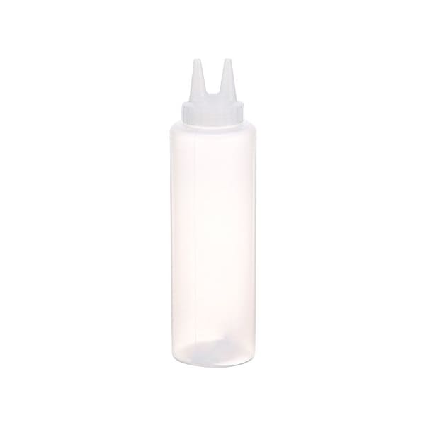 Vollrath Bottle, Squeeze, Twin Tip, 12Oz For /Idea-Medalie - Part No 2212-13 - 2212-13