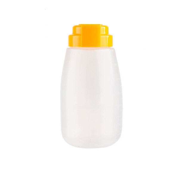 Tablecraft Option Dspnsr, Clrfd Pp, Plst Ylw Top, 32OZ - PP32Y