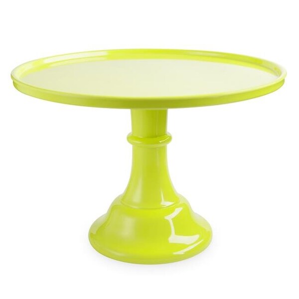 Cakewalk Cakewalk 6849 Green Melamine Cake Stand; Green - 6849