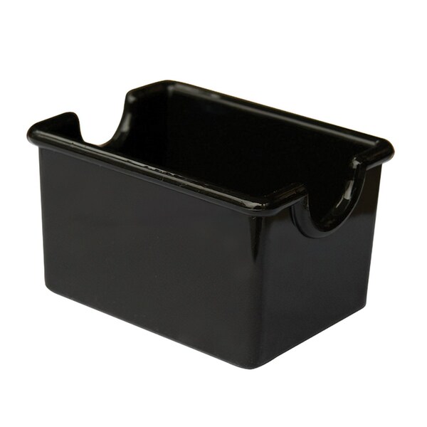 G.E.T. Enterprises G.E.T. Enterprises 3.5"x2.5" Black Plastic Sugar Caddy, PK24 - SC-66-BK