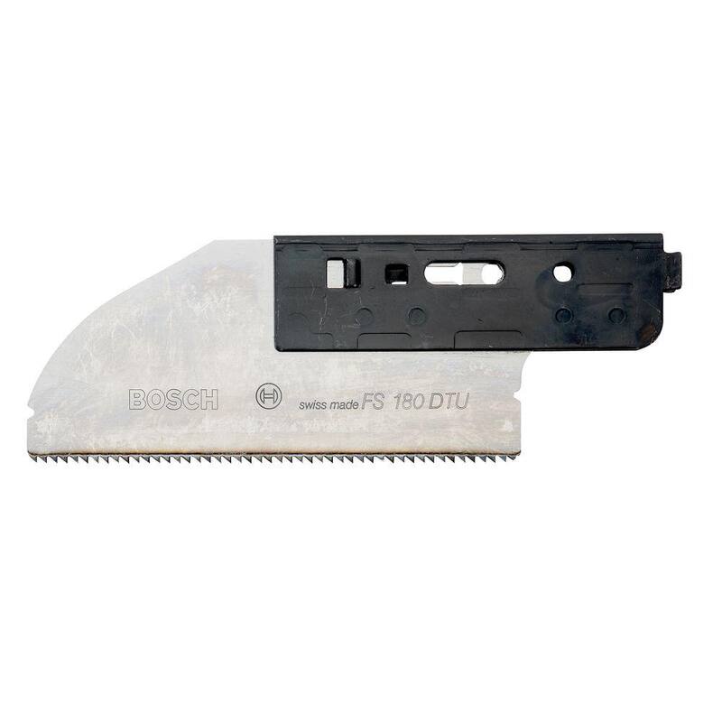 Hoja de sierra reciproca de uso general de acero al carbono de alta calidad de 5-3/4 pulgadas x 8 dientes por pulgada de la marca Bosch para cortar madera y plástico - FS180DTU