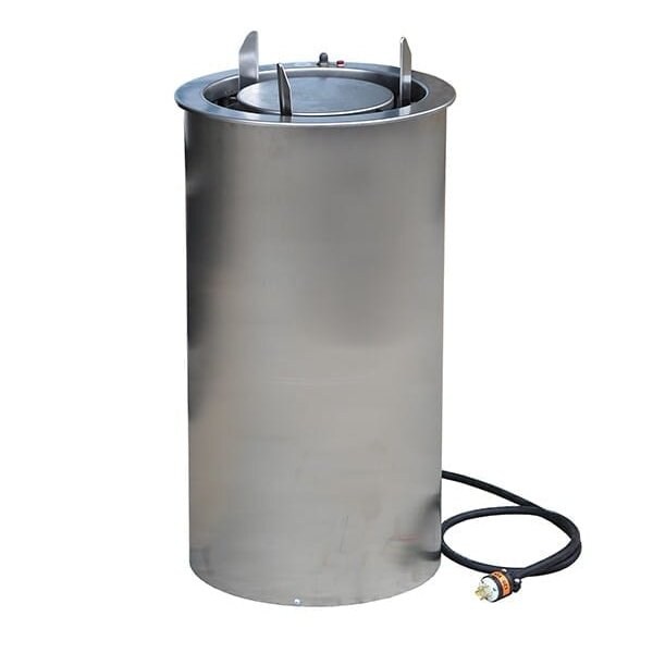 Lakeside Adjust-A-Fit ADA Heated Drop-In Plate Dispenser; 4-1/4" to 7-1/2" - 91425