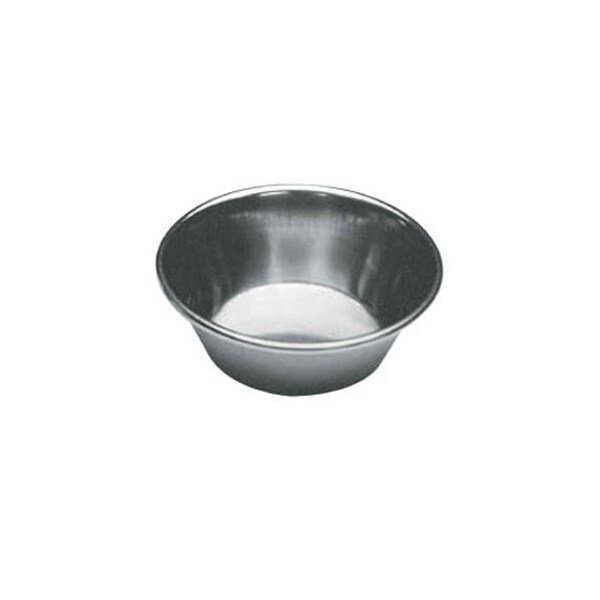 Winco 1 1/2 oz Stainless Steel Sauce Cup, PK12 - SCP-15