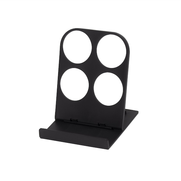 Hapco-Elmar KCH100BLK-Finishing Touches 4 Pod Holder, Matte Black, PK 12 - KCH100BLK