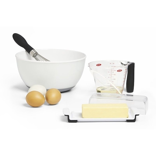 Oxo International Oxo Butter Dish, Plastic, Clear, Gloss, 7.7 in L, 2 in W - 11122500