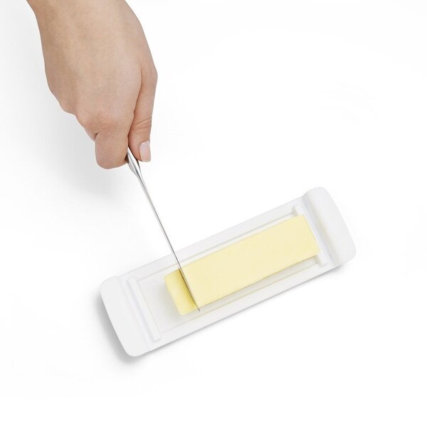 Oxo International Oxo Butter Dish, Plastic, Clear, Gloss, 7.7 in L, 2 in W - 11122500
