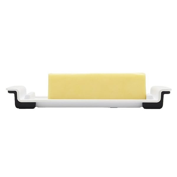 Oxo International Oxo Butter Dish, Plastic, Clear, Gloss, 7.7 in L, 2 in W - 11122500