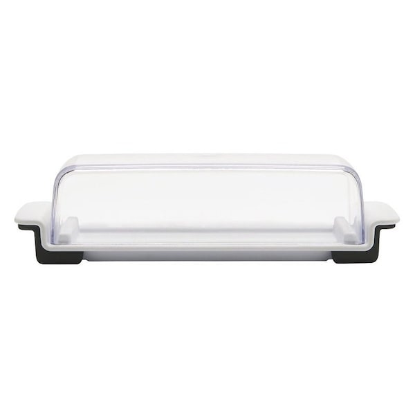 Oxo International Oxo Butter Dish, Plastic, Clear, Gloss, 7.7 in L, 2 in W - 11122500