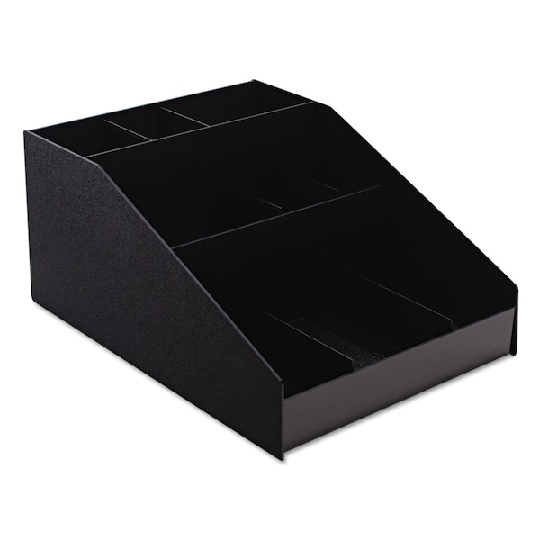 Vertiflex Commercial Grade Condiment Organizer, 12x16x7 1/2, Black - VFCC-1200