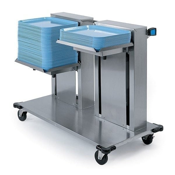 Lakeside Double Platform Cantilever Dispenser - Fits 14"x18" Trays - 2818