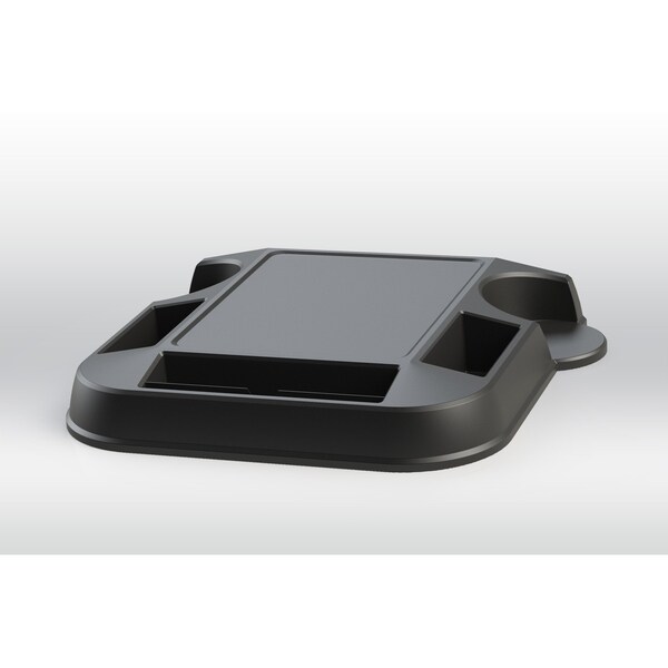 Lancaster 13'' x 17'' Coffee Tray with Wrap Around Condiment Tray, 6PK - 09-0704