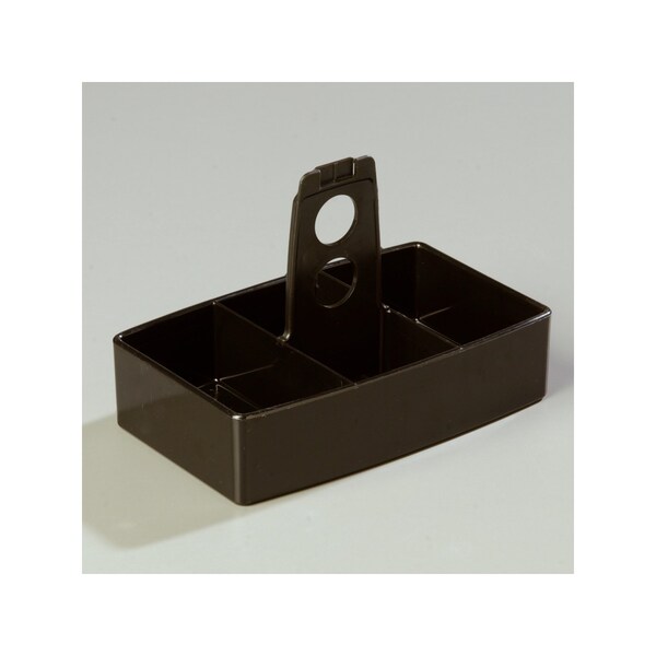 Carlisle Foodservice Merch Sugar Caddy, 50 Pckts, Blk, PK24 - 455103