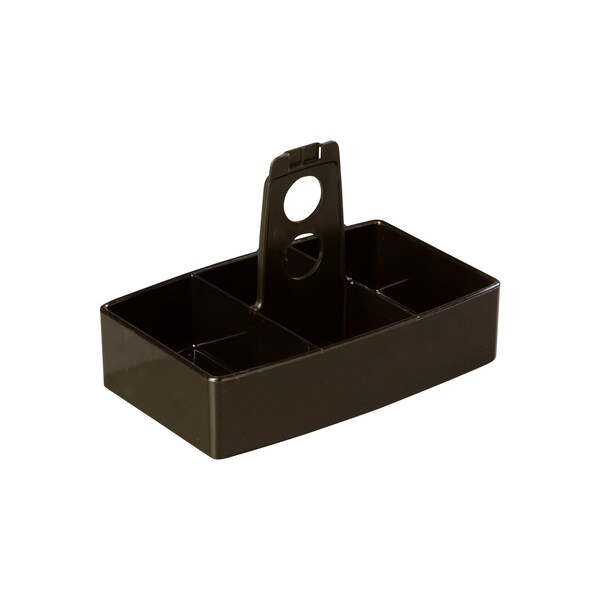 Carlisle Foodservice Merch Sugar Caddy, 50 Pckts, Blk, PK24 - 455103