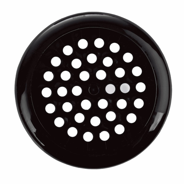 Tablecraft Plastic Shaker, Prfrtd Top, Blck, 12oz, PK12 - P800BK