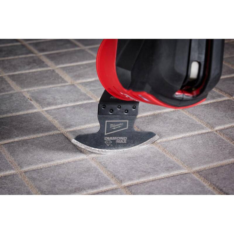 Milwaukee Universal Fit OPEN-LOK Diamond MAX Diamond Grit Grout Removal Multi-Tool Blade (1-Pack) - 49-25-2272

Cuchilla para herramienta múltiple de eliminación de lechada con diamante de ajuste universal OPEN-LOK Diamond MAX con grano de diamante (paquete de 1) - 49-25-2272