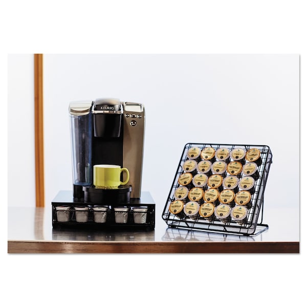 Safco Hospitality Organizer, 1 Drawer, Black - 3274BL