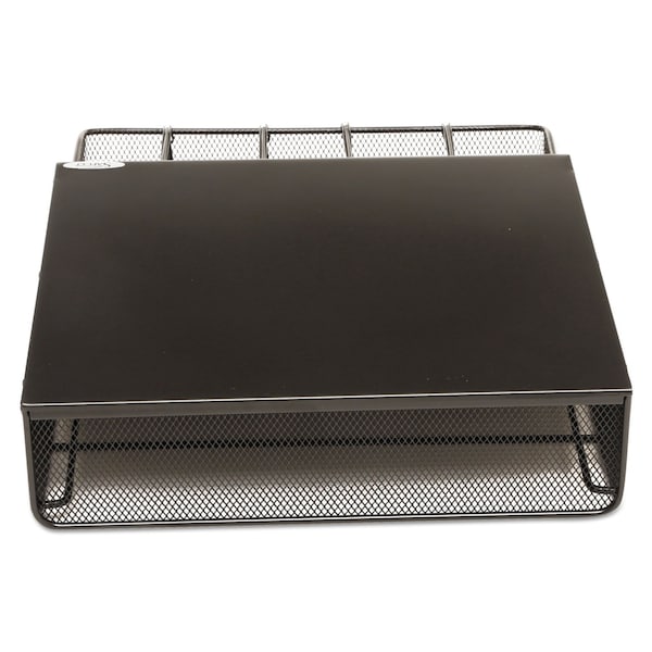 Safco Hospitality Organizer, 1 Drawer, Black - 3274BL