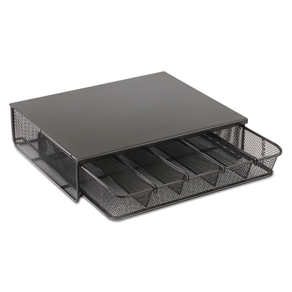Safco Hospitality Organizer, 1 Drawer, Black - 3274BL