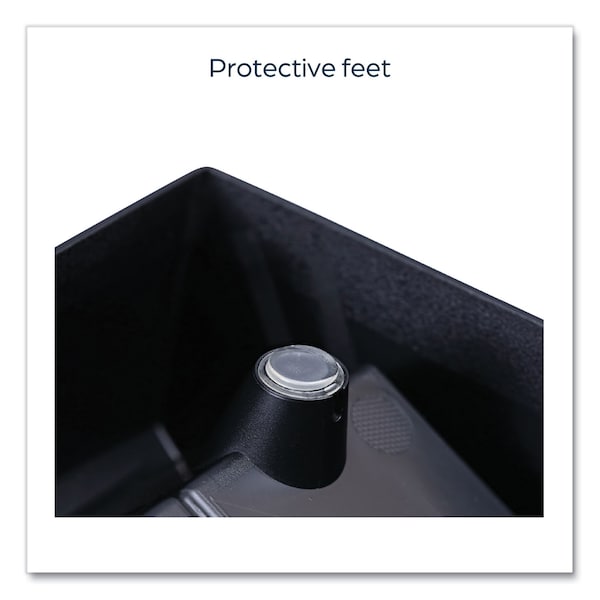 Flavia Small Merchandiser, 8 Compartments, 13.6 x 13 x 4.4, Black - 25200000