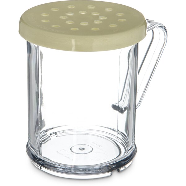 Carlisle Foodservice San Shaker/Dredge with Cheese Lid 1 cup - 4260S04