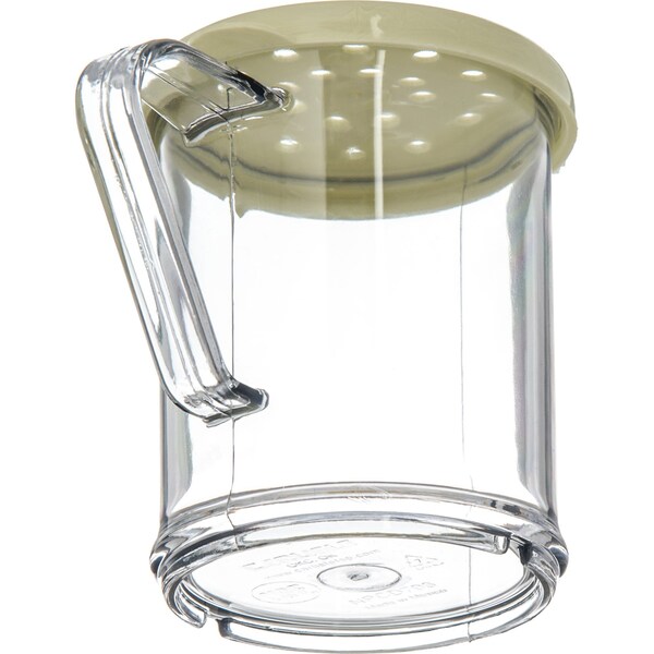 Carlisle Foodservice San Shaker/Dredge with Cheese Lid 1 cup - 4260S04