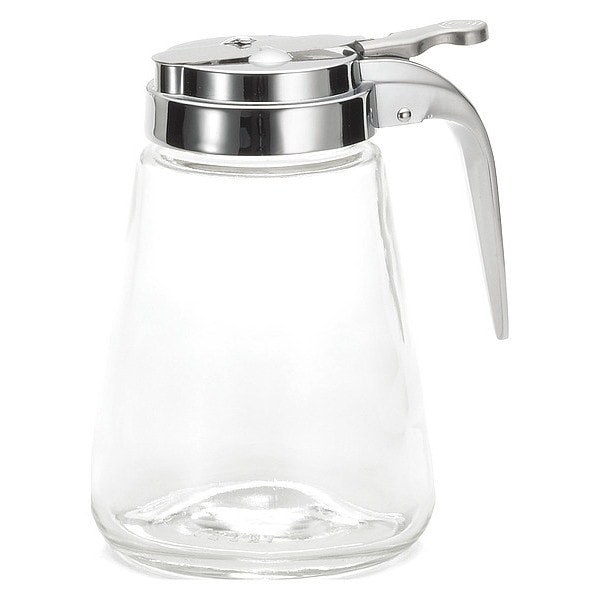 Tablecraft Glass, Syrup Dispenser, 12 oz, PK12 - 1371CP