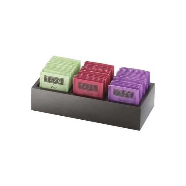 Cal Mil Plastics Cal-Mil 1246-96 Midnight Packet Organizer 9-1/2"W x 4-1/2"D x 2-1/4"H - 1246-96