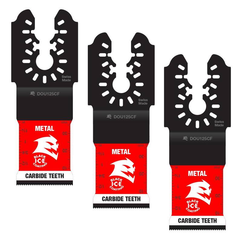 DIABLO 1-1/4 pulg. AMPED Steel Demon Universal Fit Carbide Teeth Oscillating Tool Blades para Metal - DOU125CF3
