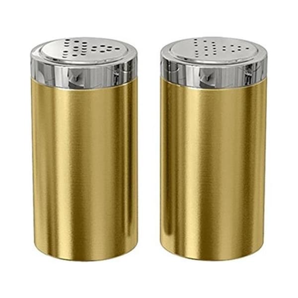 Nusteel NuSteel TG-JSP-G Salt and Pepper Shaker - Jumbo  Gold - TG-JSP-G