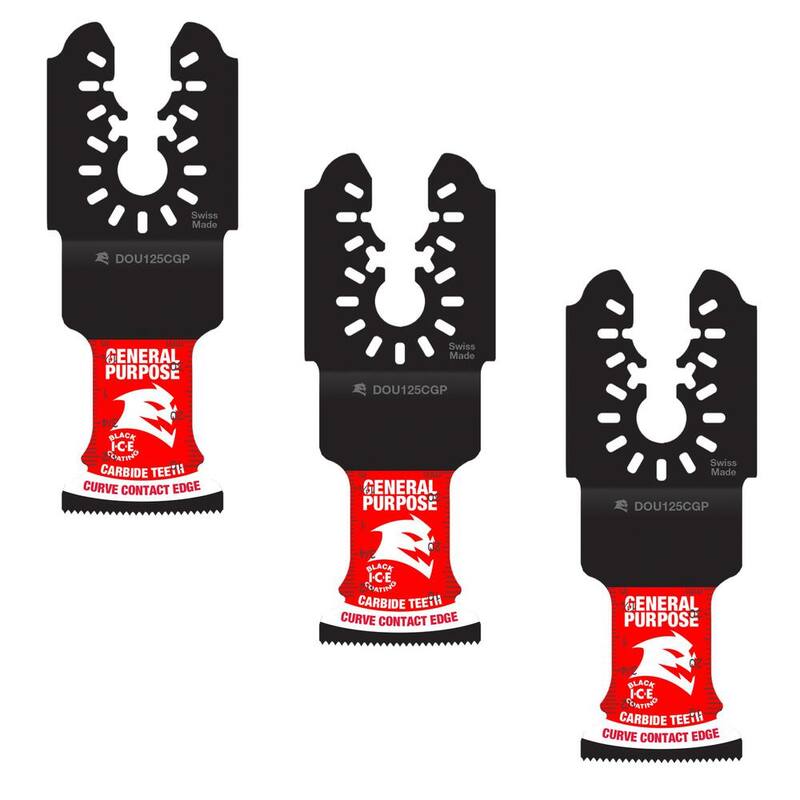 DIABLO 1-1/4 in. AMPED Demo Demon Universal Fit Carbide Teeth Oscillating Tool Blades for General Purpose Cuts - DOU125CGP3

DIABLO 1-1/4 pulgadas AMPED Demo Demon Hojas de herramienta oscilante con dientes de carburo de ajuste universal para cortes de propósito general - DOU125CGP3