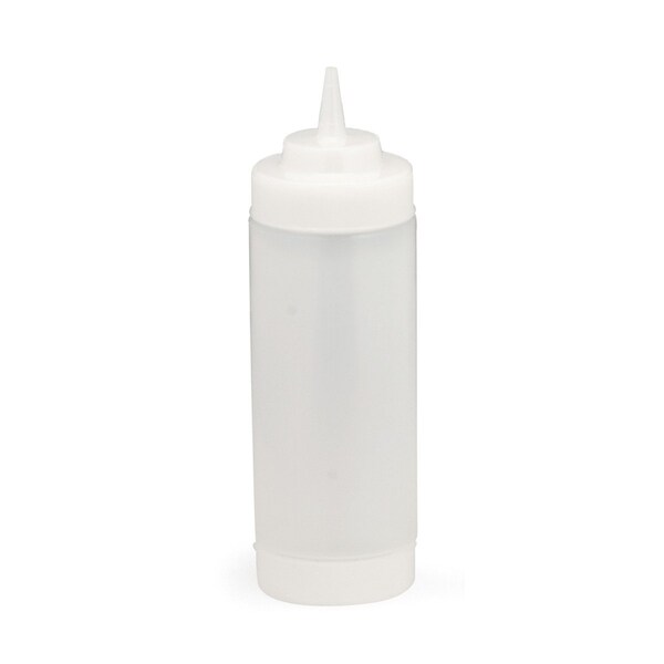 Tablecraft Dualway Wm Sqz Bottle, 63mm, 16OZ, PK12 - 11663CF