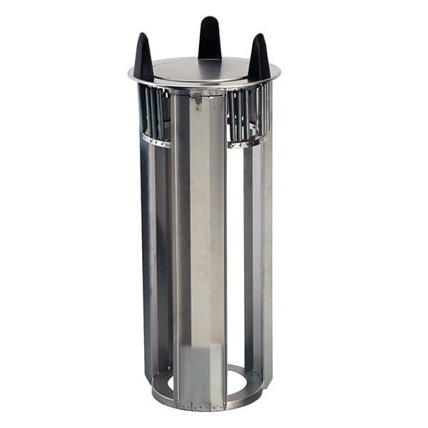 Lakeside Regular Open Drop-In Plate Dispenser - Fits Plates Up to 5" - 4000