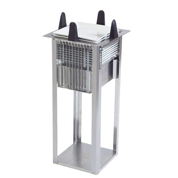 Lakeside Regular Open Drop-In Plate Dispenser - Fits Plates 10-1/4" to 11" - 4011