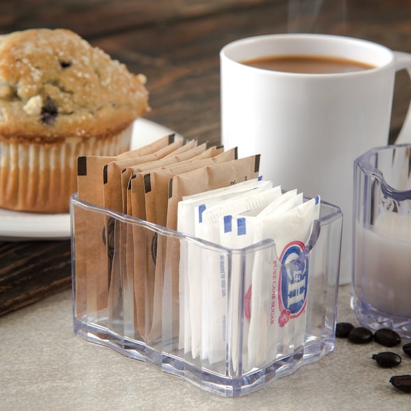 Carlisle Foodservice Sugar Caddy, Holds 20 Pckts, Clr, PK24 - 454907