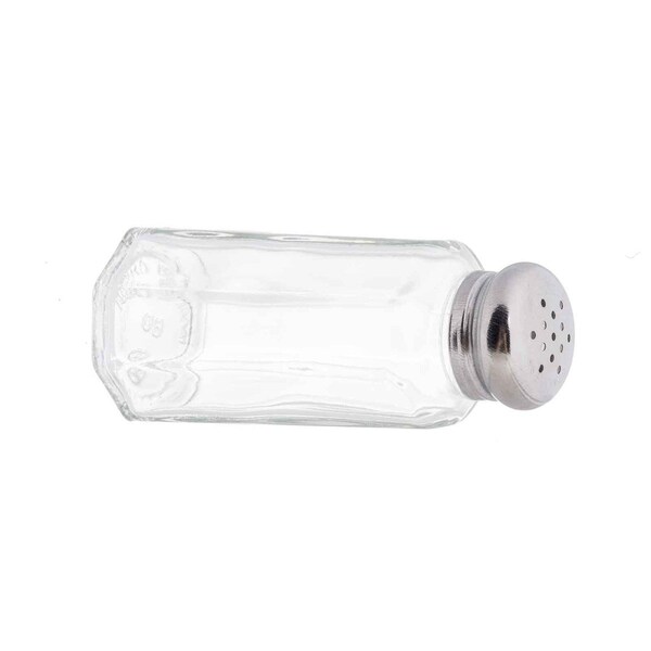 Tablecraft Pnld Salt/Pppr Shaker W/SS Tops, 2OZ, PK12 - 155S&P-2