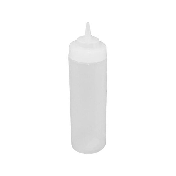 Winco 12 oz Wide-Mouth Squeeze Bottle, PK6 - PSW-12