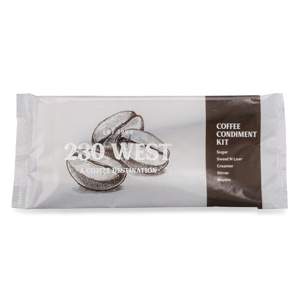 230 West Condiment Kit, Powder Creamer, 250PK - WEST-NDC
