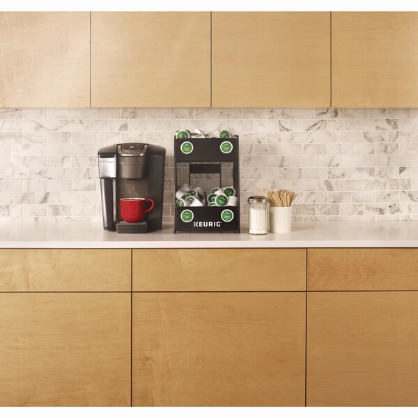 Keurig K-Cup Pod Wire Mesh Display Rack 4-Sleeve, 11 x 14 x 15.4, Black - 7582
