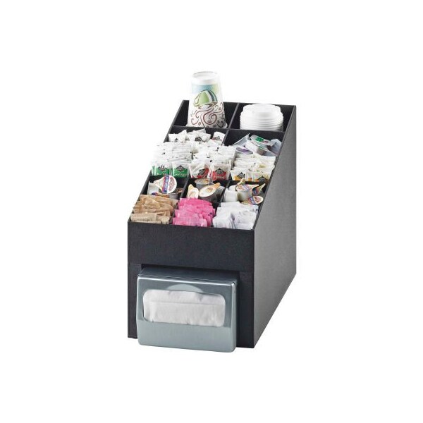 Cal Mil Plastics Cal-Mil 2042 Classic Condiment Organizer 10"W x 17-1/4"D x 14-3/4"H - 2042